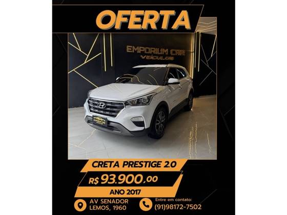 HYUNDAI CRETA 2.0 16V FLEX PRESTIGE AUTOMÁTICO